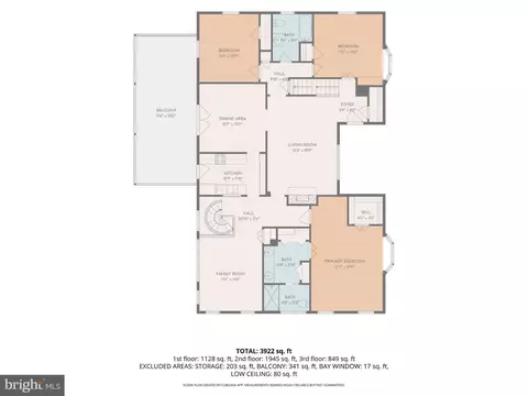 Floorplan - 1750 Overlook Dr, Silver Spring, MD 20903 photo 1 of 4