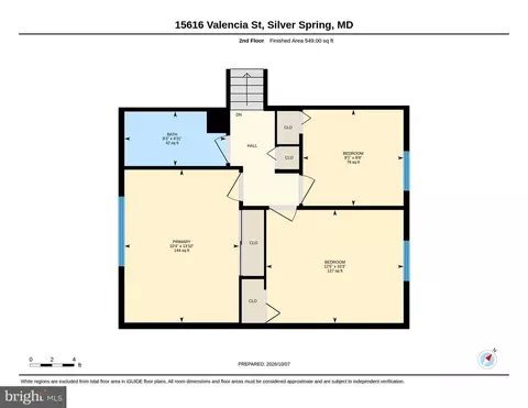 Floorplan - 15316 Valencia St, Silver Spring, MD 20905 photo 3 of 4