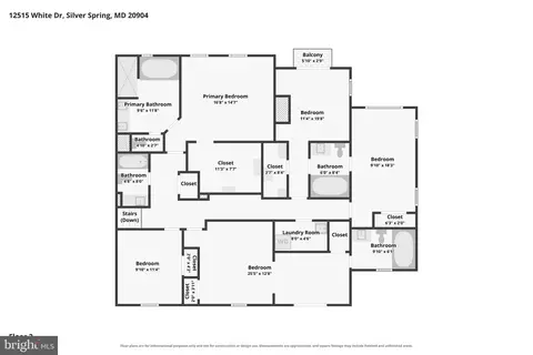Floorplan - 12515 White Dr, Silver Spring, MD 20904 photo 2 of 2