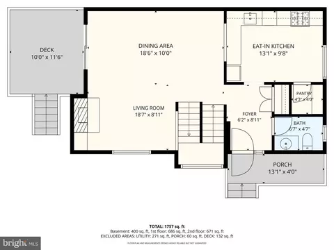 Floorplan - 8142 Hartford Ave, Silver Spring, MD 20910 photo 2 of 4