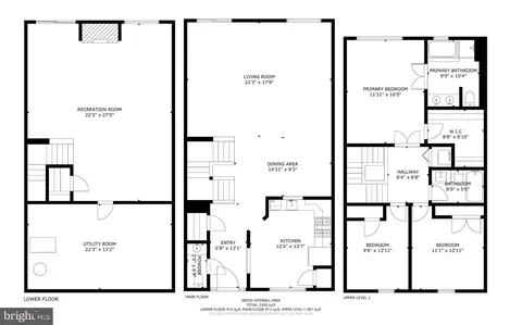 Floorplan - 3 Fiddleleaf Ct, Olney, MD 20832 photo 1 of 3