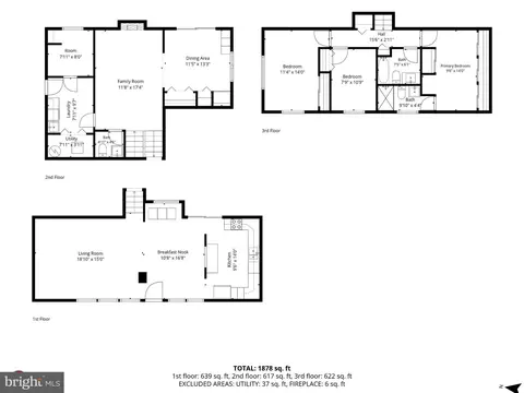 Floorplan - 11309 Clara St, Silver Spring, MD 20902 photo 4 of 4