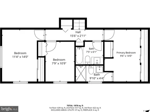 Floorplan - 11309 Clara St, Silver Spring, MD 20902 photo 3 of 4