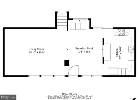 Floorplan - 11309 Clara St, Silver Spring, MD 20902 photo 1 of 4