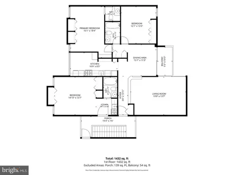 Floorplan - 9909 Blundon Dr #4-301, Silver Spring, MD 20902 photo 1 of 1