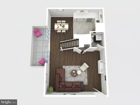 Floorplan - 8618 Manchester Rd #4, Silver Spring, MD 20901 photo 1 of 5