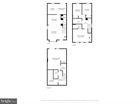 Floorplan - 9 Long Green Ct, Silver Spring, MD 20906 photo 4 of 7