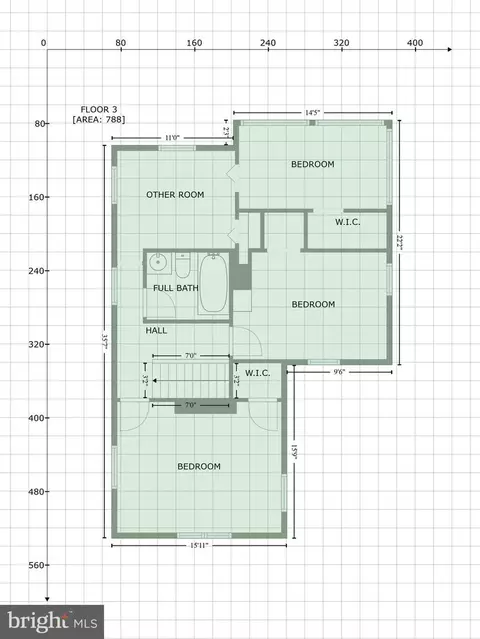 Floorplan - 336 Laurel Ave, Laurel, MD 20707 photo 6 of 7