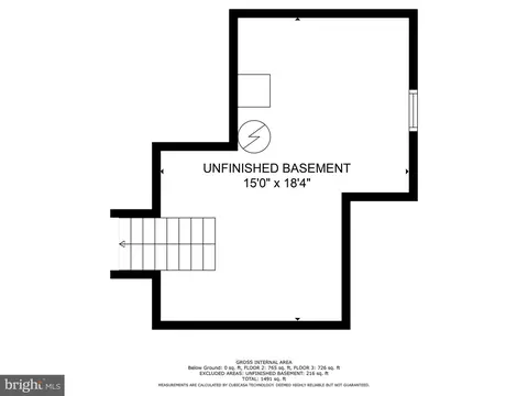 Floorplan - 336 Laurel Ave, Laurel, MD 20707 photo 3 of 7