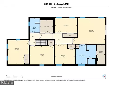 Floorplan - 201 10th St, Laurel, MD 20707 photo 2 of 2
