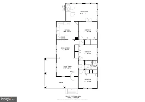 Floorplan - 320 Compton Ave, Laurel, MD 20707 photo 1 of 1