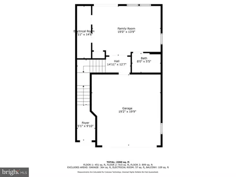 Floorplan - 2035 Ruby Turn Turn, Bowie, MD 20721 photo 2 of 4