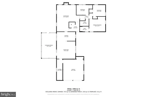 Floorplan - 3700 Margin Way, Bowie, MD 20715 photo 1 of 1