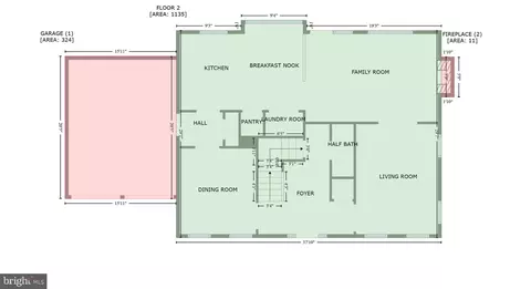 Floorplan - 9335 Copernicus Dr, Lanham, MD 20706 photo 5 of 7