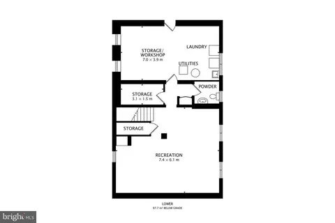 Floorplan - 4204 Kinmount Rd, Lanham, MD 20706 photo 1 of 2