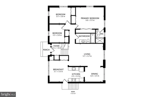Floorplan - 4204 Kinmount Rd, Lanham, MD 20706 photo 2 of 2