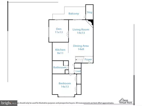 Floorplan - 7908 Crows Nest Ct #313, Laurel, MD 20707 photo 1 of 1