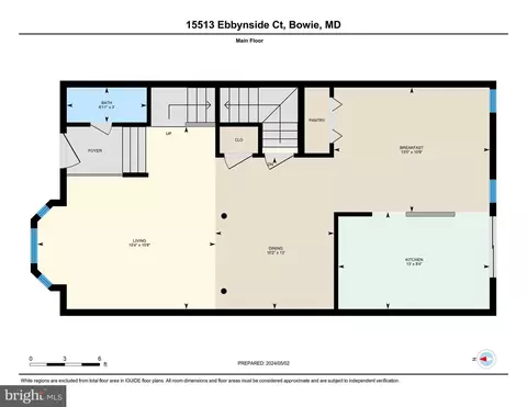 Floorplan - 15513 Ebbynside Ct, Bowie, MD 20716 photo 1 of 3