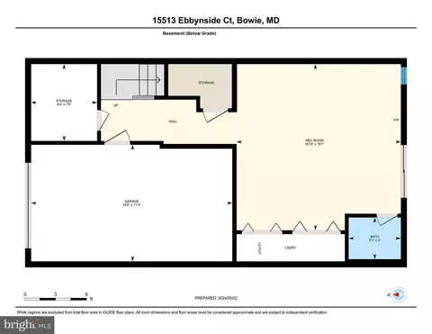 Floorplan - 15513 Ebbynside Ct, Bowie, MD 20716 photo 3 of 3