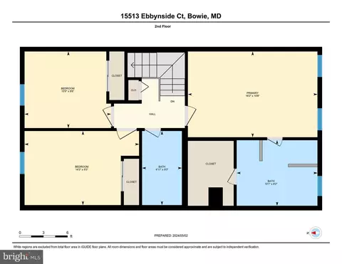 Floorplan - 15513 Ebbynside Ct, Bowie, MD 20716 photo 2 of 3