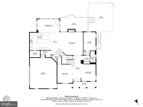Floorplan - 6401 Oglethorpe Mill Dr, Brandywine, MD 20613 photo 2 of 4