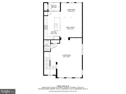 Floorplan - 9710 Vang Dr, Lanham, MD 20706 photo 2 of 4