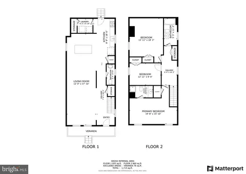 Floorplan - 831 Eastern Ave, Fairmount Heights, MD 20743 photo 1 of 1