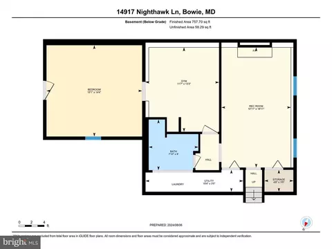 Floorplan - 14917 Nighthawk Ln, Bowie, MD 20716 photo 2 of 2