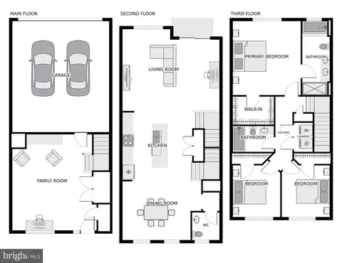 Floorplan - 9524 Smithview Pl, Lanham, MD 20706 photo 4 of 4