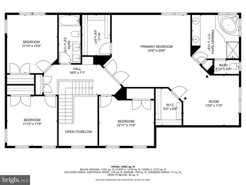 Floorplan - 9618 Stuart Ln, Clinton, MD 20735 photo 2 of 4