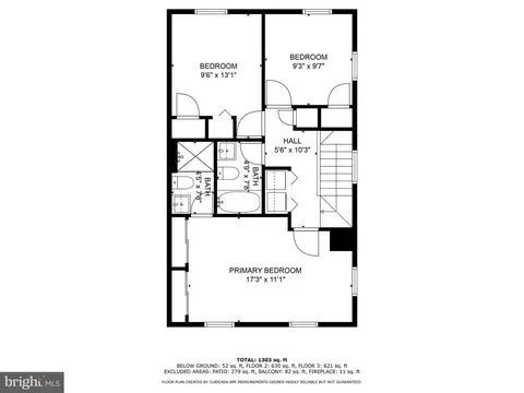 Floorplan - 7620 E Arbory Ct #315, Laurel, MD 20707 photo 3 of 4