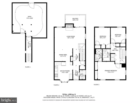 Floorplan - 7620 E Arbory Ct #315, Laurel, MD 20707 photo 1 of 4