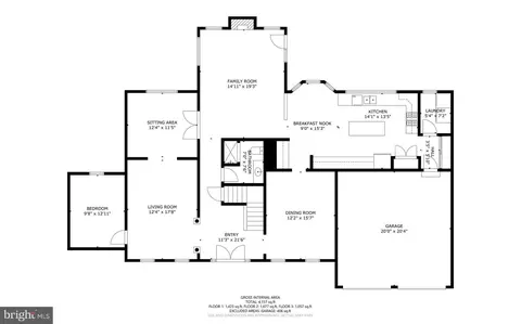 Floorplan - 9300 Copernicus Dr, Lanham, MD 20706 photo 1 of 4