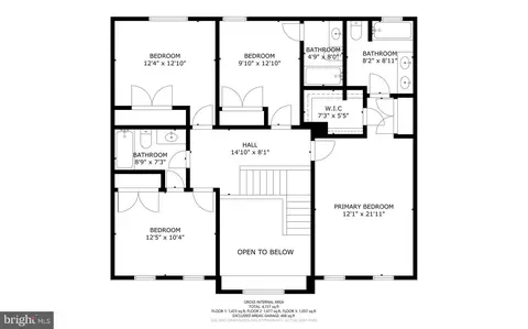 Floorplan - 9300 Copernicus Dr, Lanham, MD 20706 photo 2 of 4