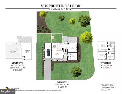 Floorplan - 8310 Nightingale Dr, Lanham, MD 20706 photo 2 of 4