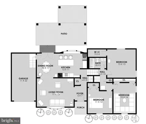 Floorplan - 6907 Lamont Dr, Lanham, MD 20706 photo 3 of 3