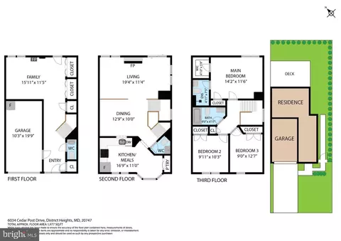 Floorplan - 6034 Cedar Post Dr, District Heights, MD 20747 photo 2 of 2