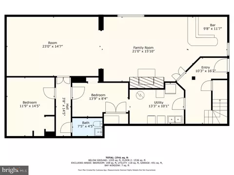 Floorplan - 7107 Kempton Rd, Lanham, MD 20706 photo 1 of 3