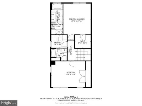Floorplan - 731 Sky Bridge Dr, Marlboro, MD 20774 photo 4 of 5