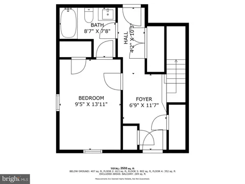 Floorplan - 731 Sky Bridge Dr, Marlboro, MD 20774 photo 2 of 5
