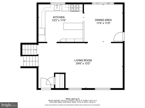 Floorplan - 11804 Montague Dr, Laurel, MD 20708 photo 2 of 3