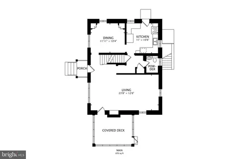Floorplan - 3019 Crest Ave, Cheverly, MD 20785 photo 2 of 3