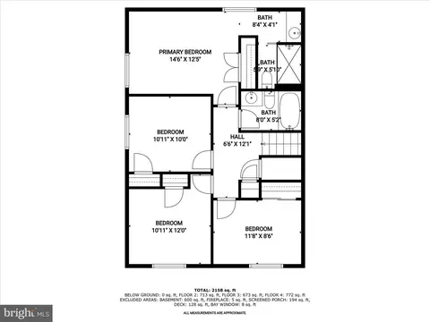 Floorplan - 12010 Montague Dr, Laurel, MD 20708 photo 2 of 5