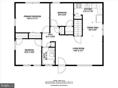 Floorplan - 9102 Varnum St, Lanham, MD 20706 photo 1 of 5
