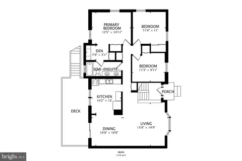 Floorplan - 7013 Kepner Ct, Lanham, MD 20706 photo 2 of 3