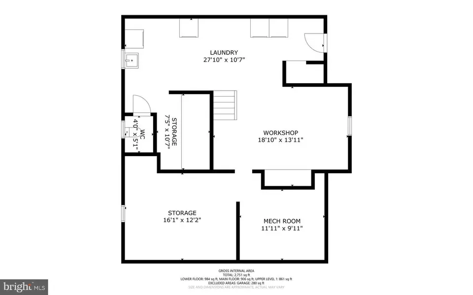Floorplan - 4216 Queensbury Rd, Hyattsville, MD 20781 photo 3 of 4