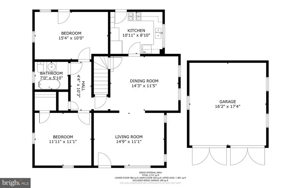 Floorplan - 4216 Queensbury Rd, Hyattsville, MD 20781 photo 1 of 4