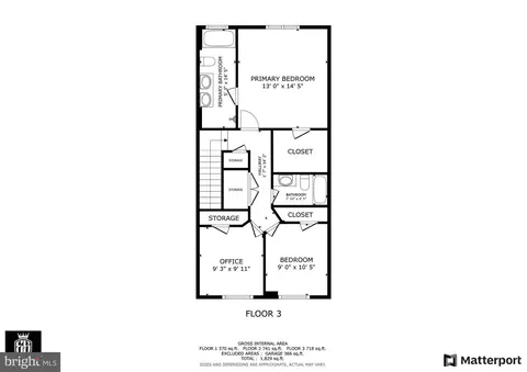 Floorplan - 9624 Smithview Pl, Lanham, MD 20706 photo 3 of 3
