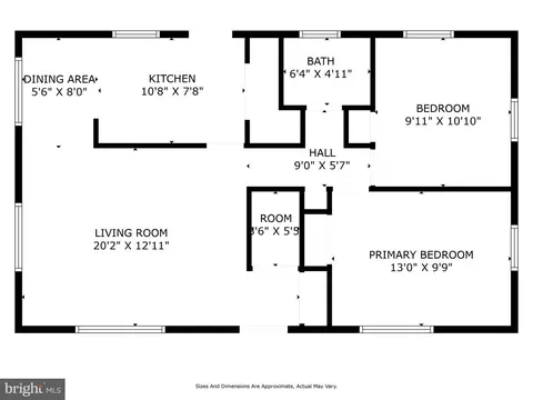 Floorplan - 1021 Harrison Dr, Laurel, MD 20707 photo 1 of 1