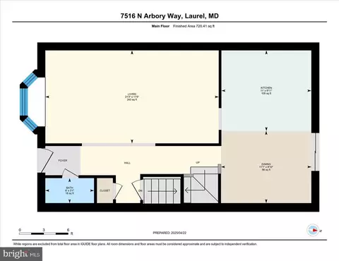 Floorplan - 7516 N Arbory Way #90, Laurel, MD 20707 photo 1 of 3